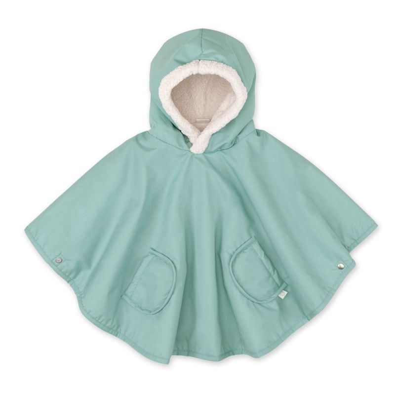 Poncho Waterproof 9-36m Sauge - bemini