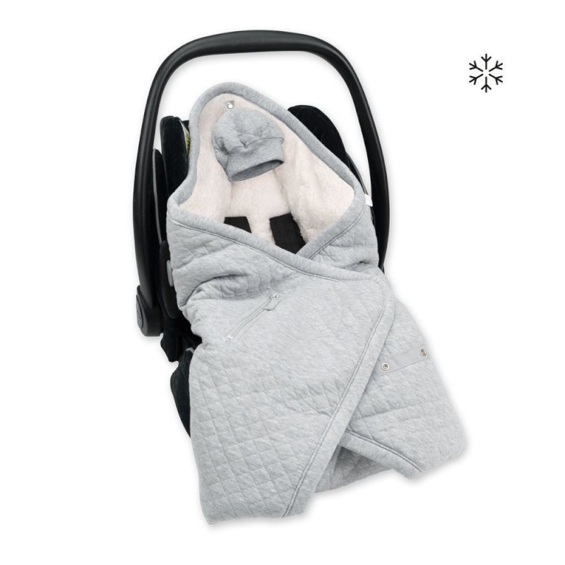 Biside Quilt 0-12m Grey - bemini