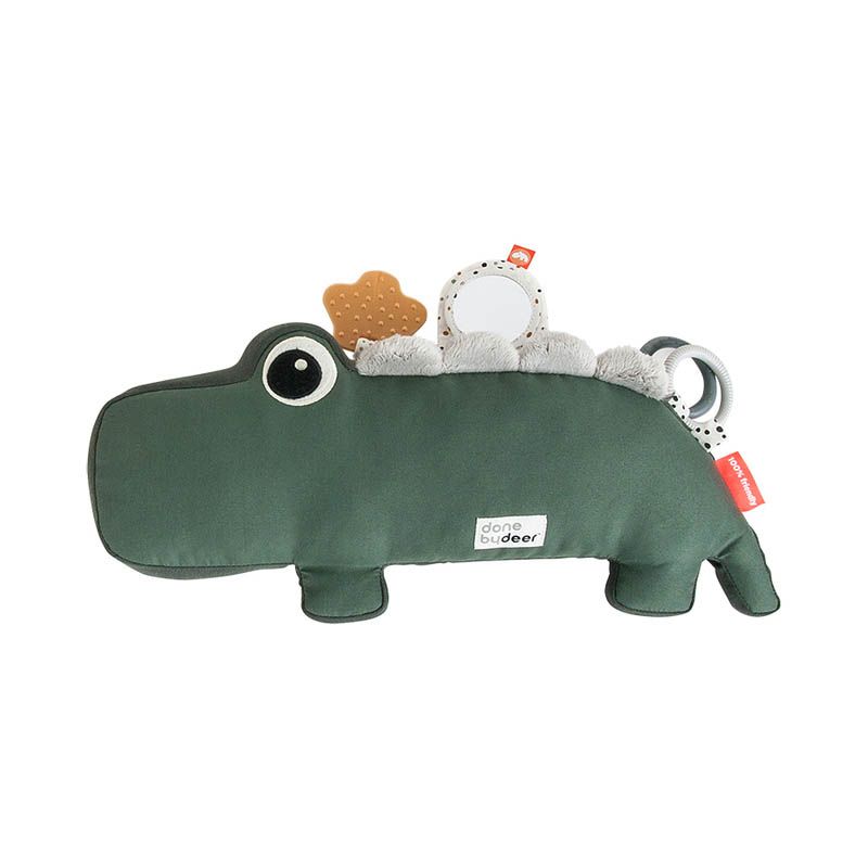Peluche Activites Croco Vert - done by deer