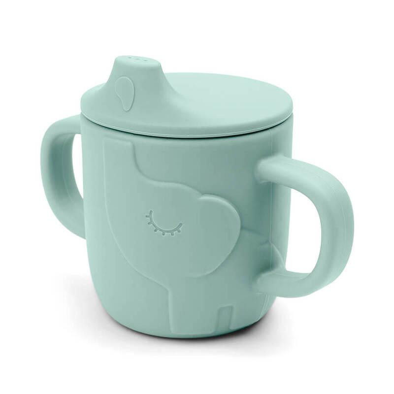 Peekaboo Tasse Apprentissage Elphee Bleu - done by deer