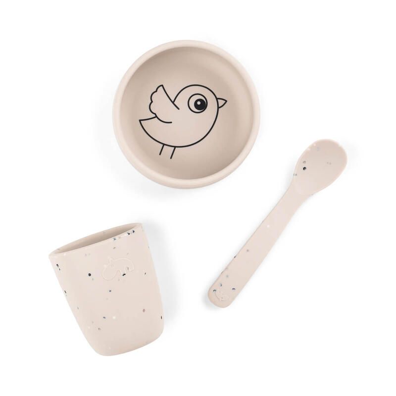 Coffret Premier Repas Silicone Sable - done by deer