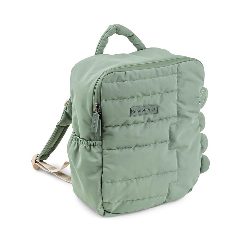 Sac A Dos Matelasse Enfant Croco Vert - done by deer