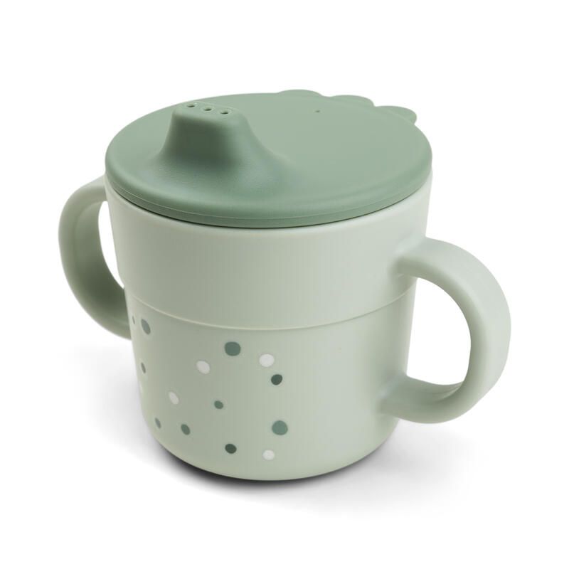 Foodie Tasse Apprentissage Dots Vert - done by deer