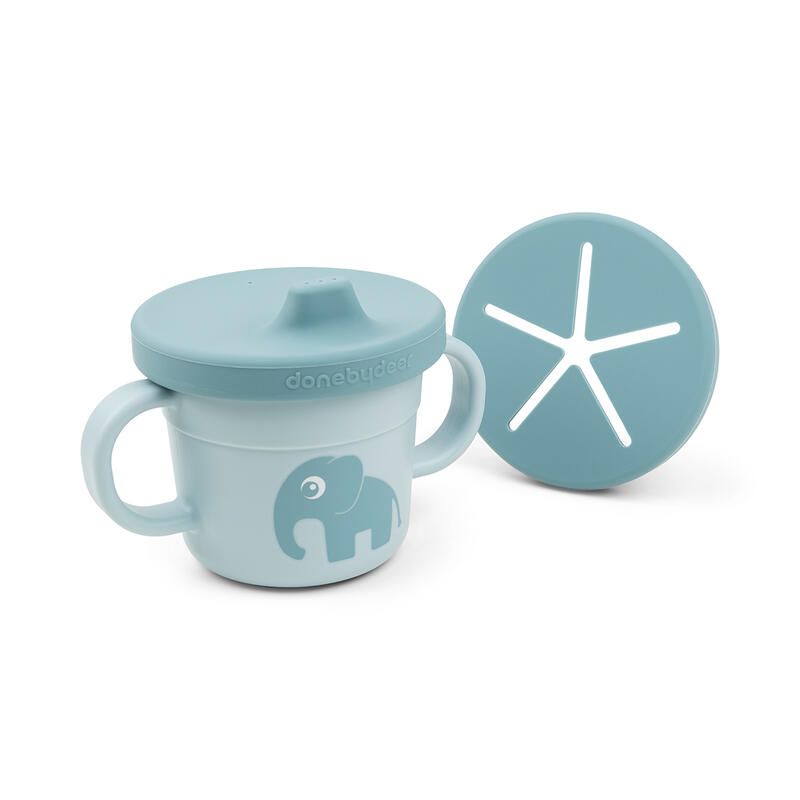 Foodie Tasse Apprentissagesnack Elphee Bleu - done by deer