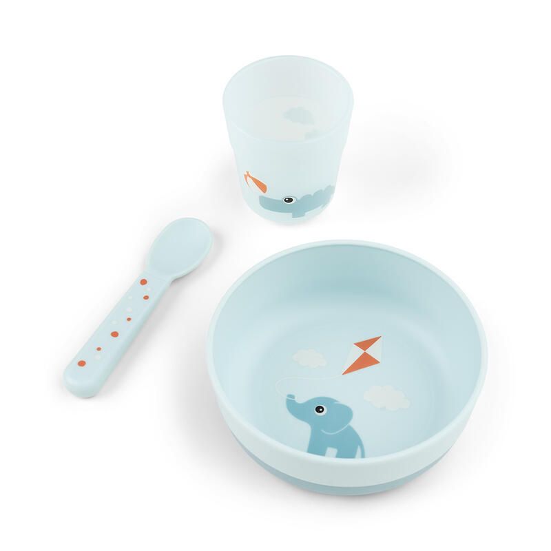 Foodie Coffret Premier Repas Playground Bleu - done by deer