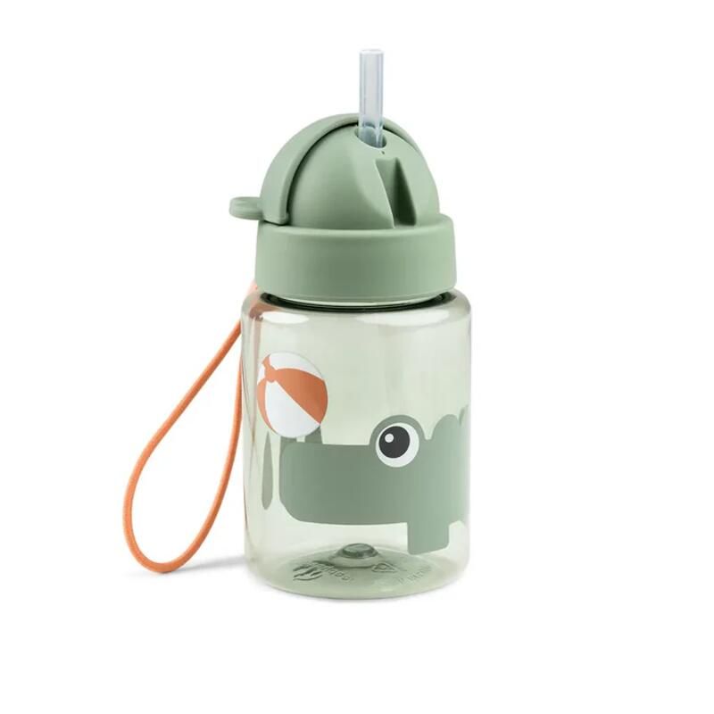 Gourde à paille Playground 280ml Vert - done by deer