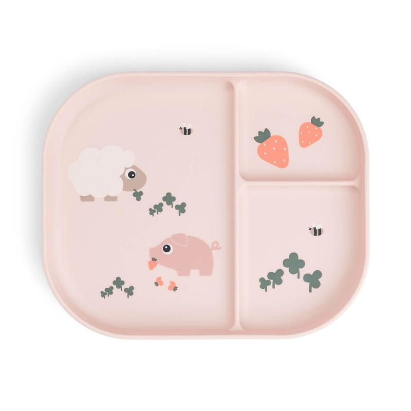 Foodie Assiette Plateau Tiny Farm Rose - done by deer