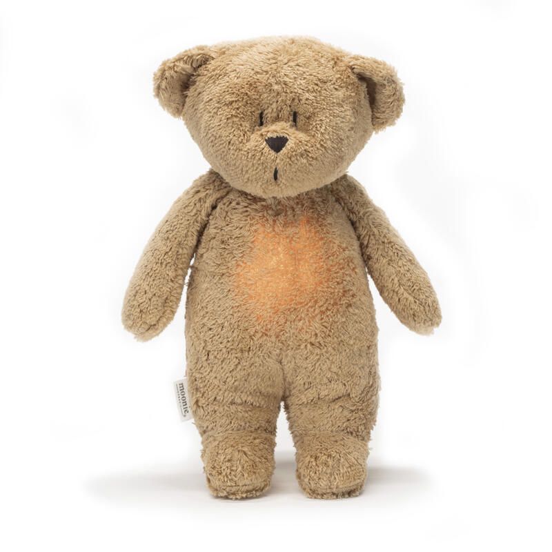 Veilleuse Moonie - Ourson Nature Bio Cappuccino - moonie