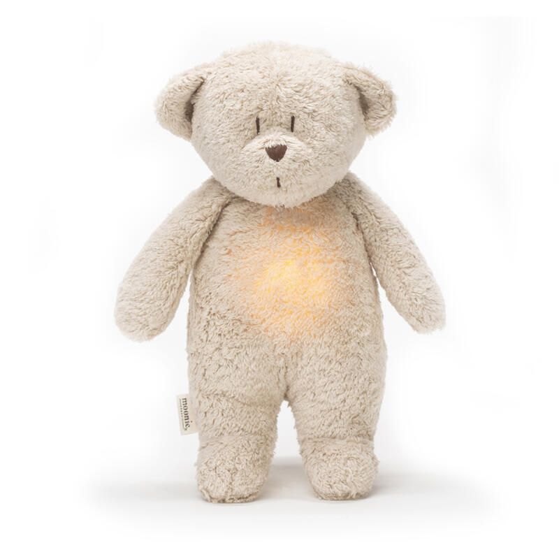 Veilleuse Moonie - Ourson Nature Bio Sable - moonie