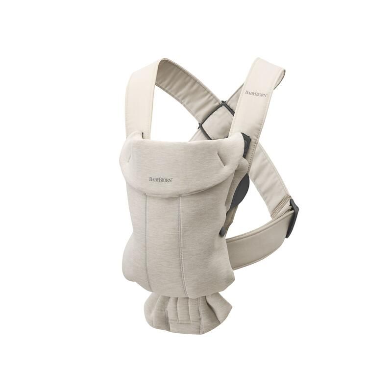 Porte-bebe Mini Jersey Beige Clair - babybjÖrn
