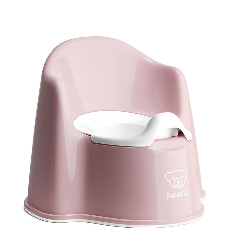 Pot Fauteuil Rose Pastel/Blanc - babybjÖrn