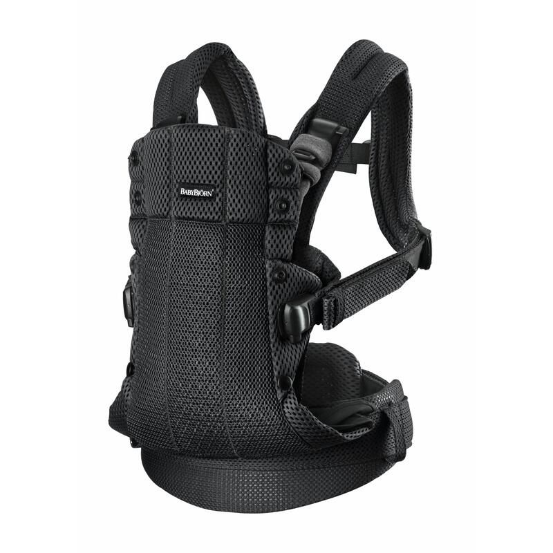 Porte-bebe Harmony Mesh Noir - babybjÖrn