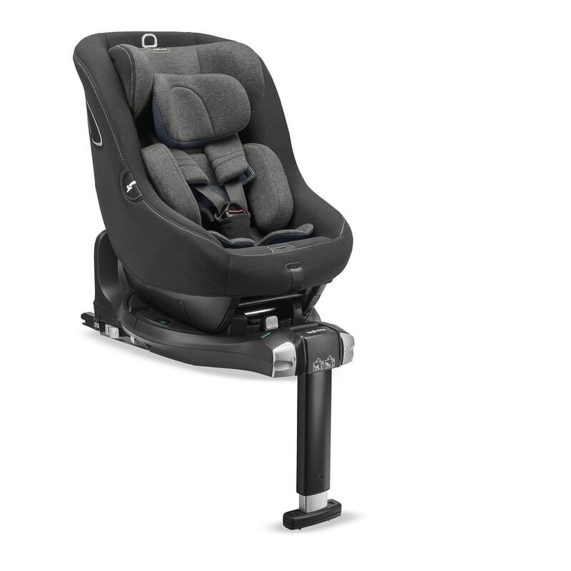 Siège auto 40-105cm Darwin Next Stage Vulcan Black - inglesina