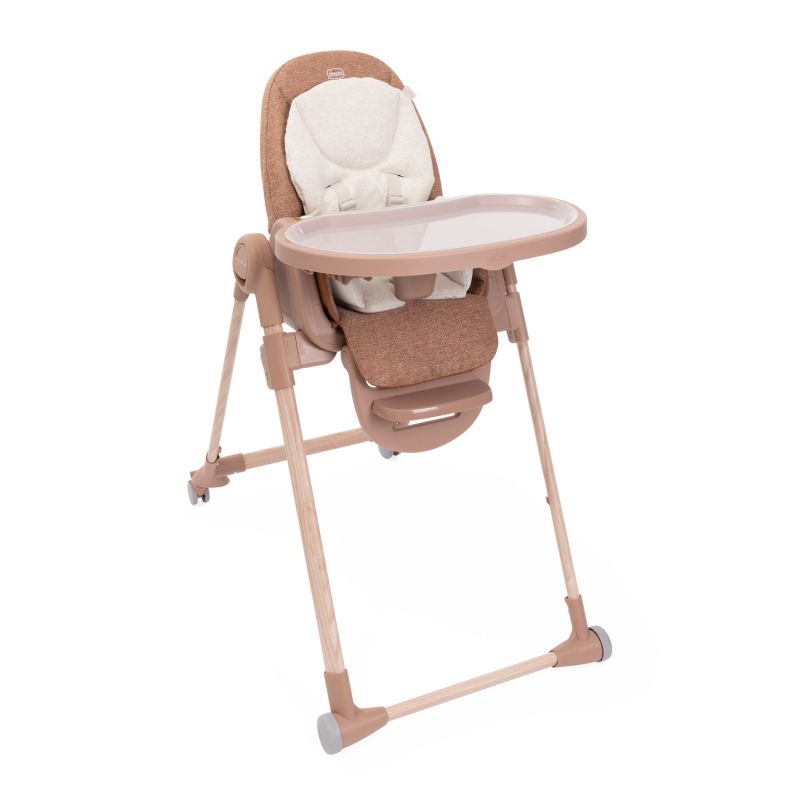 Chaise Haute Polly Armonia Terracotta - chicco