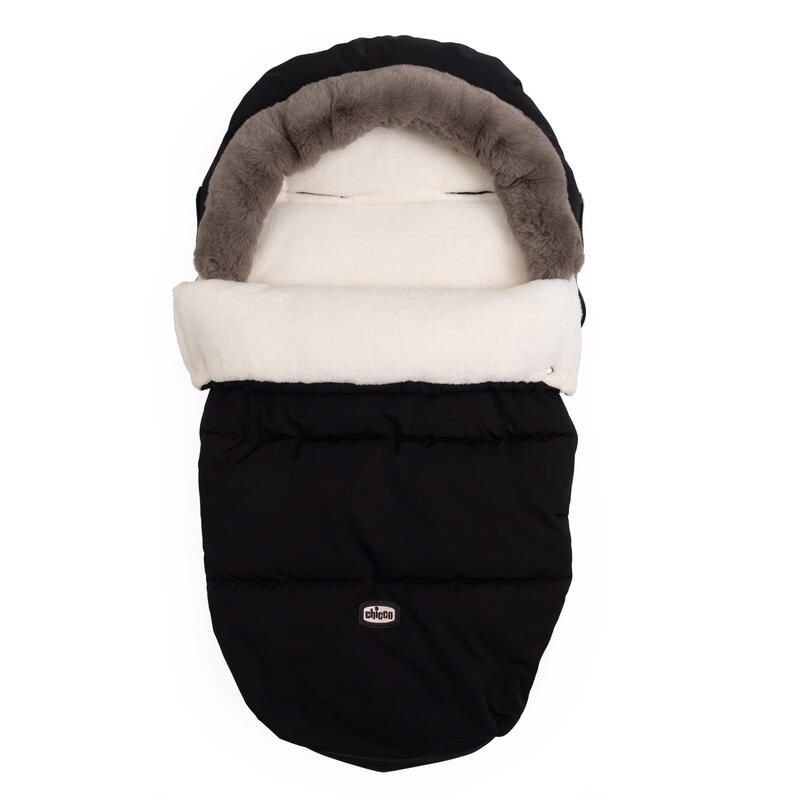 Chanceliere Polaire Poussette Black - chicco