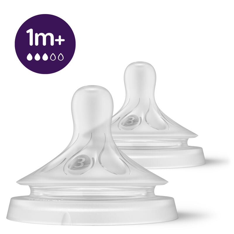 Tetines Natural X2 1m+ Debit 3 - avent