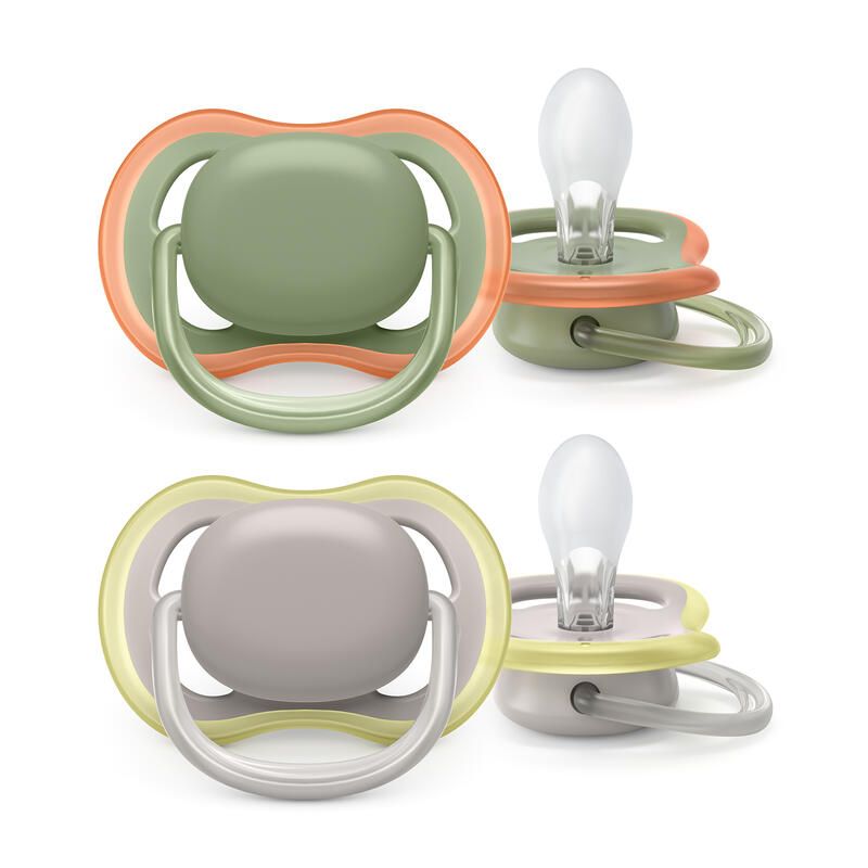 Sucette Air Deco X2 6-18m Neutral - avent