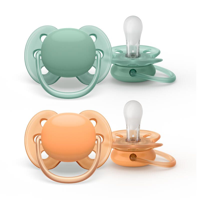 Sucette Soft X2 0-6m Neutral - avent