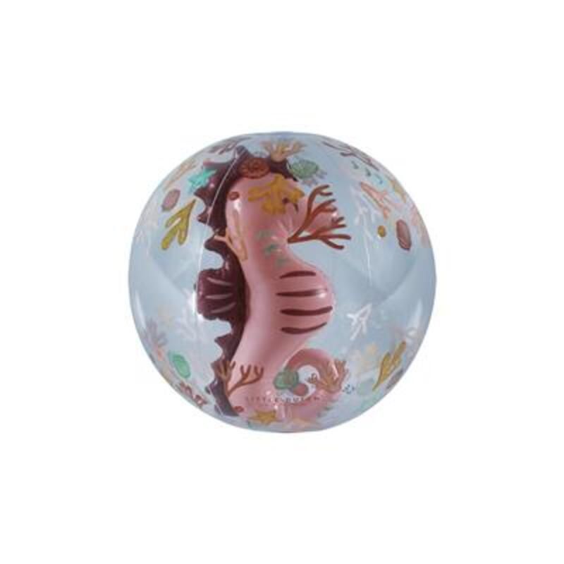 Ballon Plage 3d Ocean Dreams Pink 24m+ Rose - little dutch
