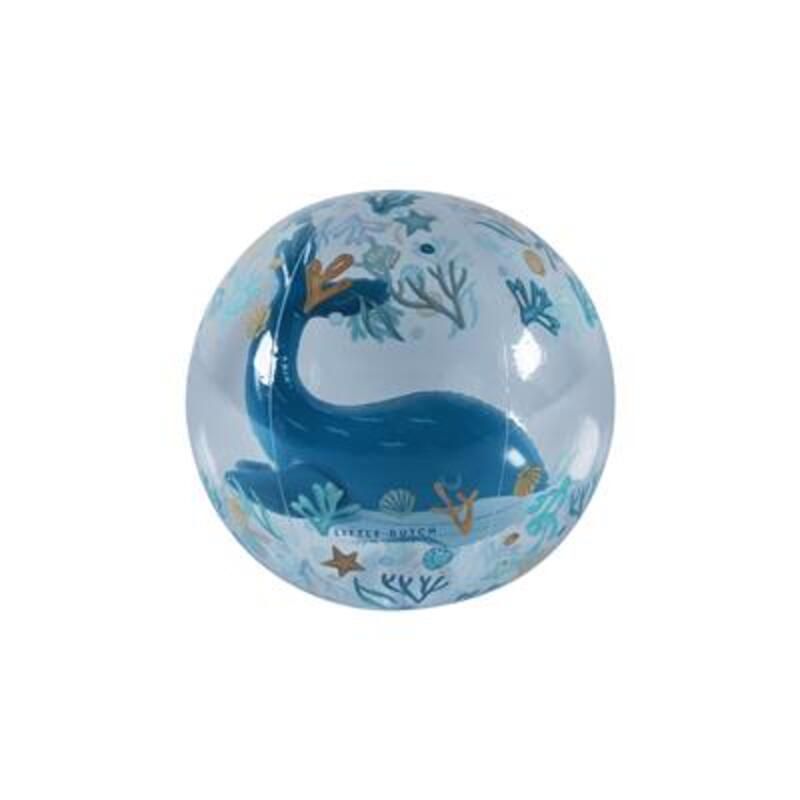 Ballon Plage 3d Ocean Dreams Blue 24m+ Bleu - little dutch