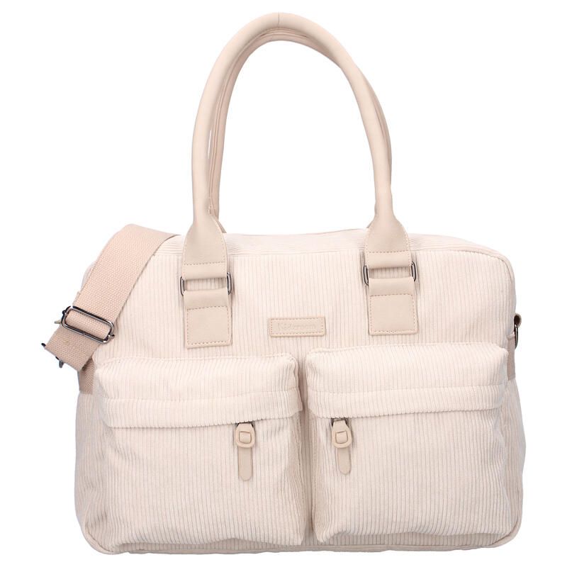 Sac A Langer Velours Cotele Sable - kidzroom