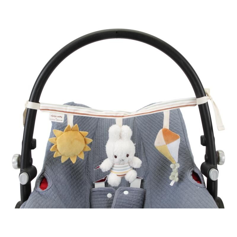 Chaine Activites Pour Poussette Miffy Sunny Stripes - little dutch