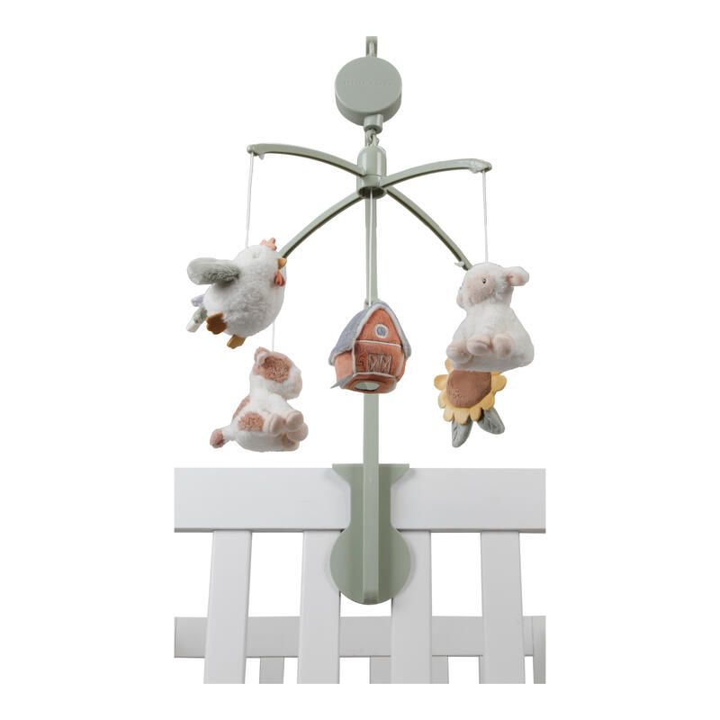 Mobile Musical Little Farm Vert - little dutch