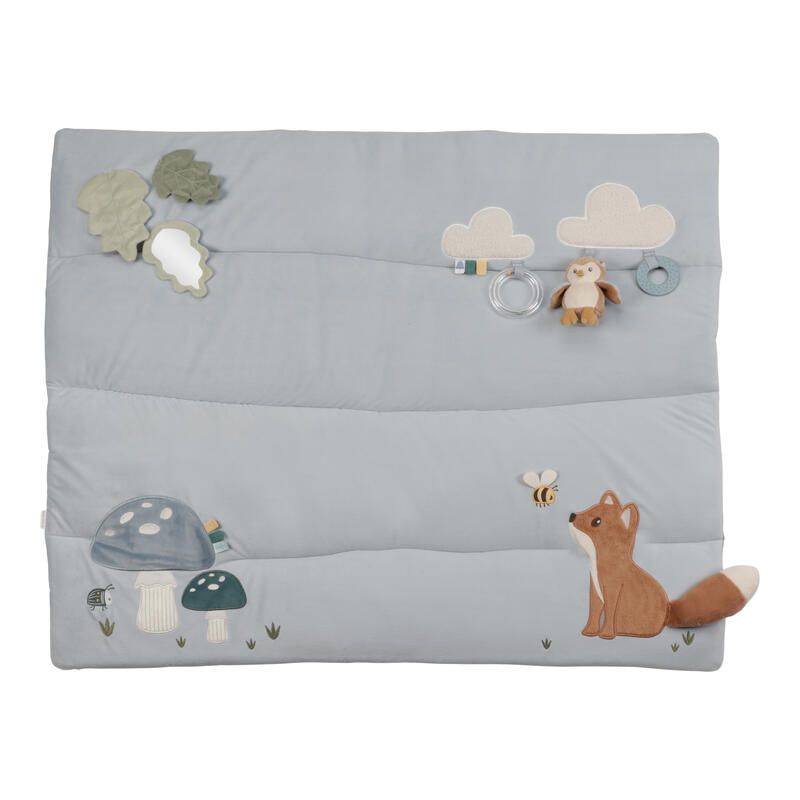 Tapis De Parc Forest Friends Bleu - little dutch