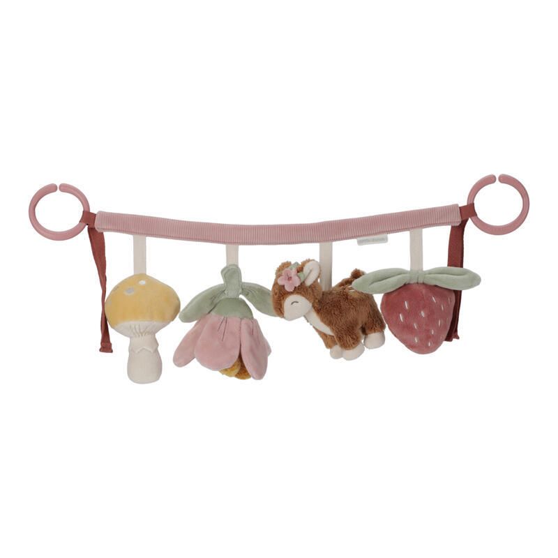 Chaine Activites Pour Poussette Fairy Garden Rose - little dutch