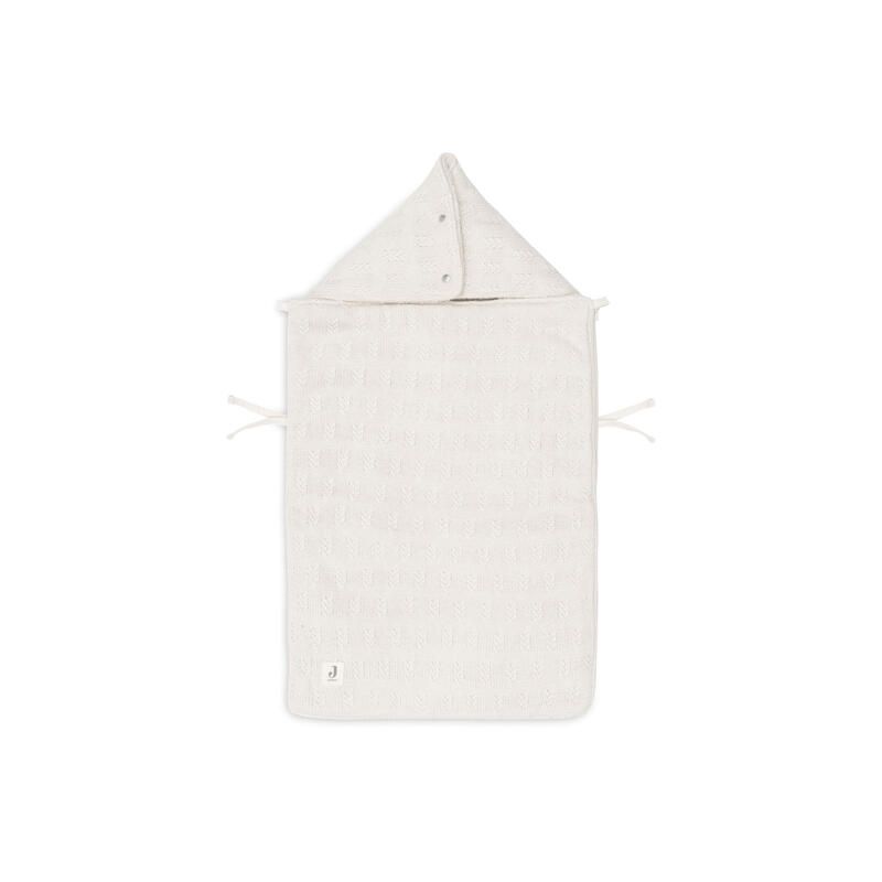 Nid Dange 3/5 Points Grain Knit Oatmeal - jollein