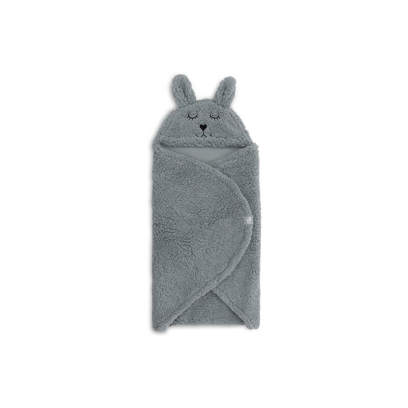 Couverture Portefeuille Basics Bunny Sea Green - jollein