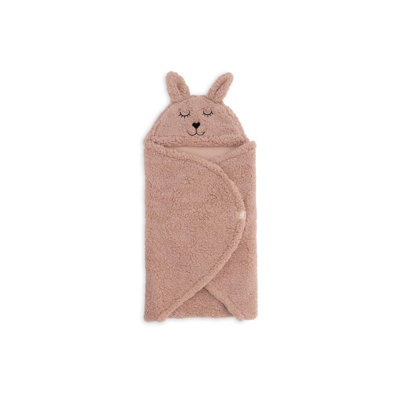 Couverture Portefeuille Basics Bunny Wild Rose - jollein