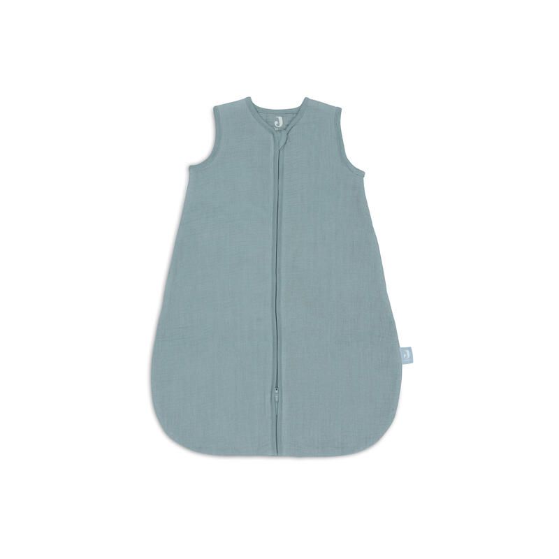 Gigoteuse Naissance Gaze De Coton Basics 60cm Sea Green - jollein