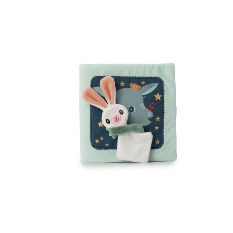 Doudou Livre Dactivite Joe Vert - lilliputiens