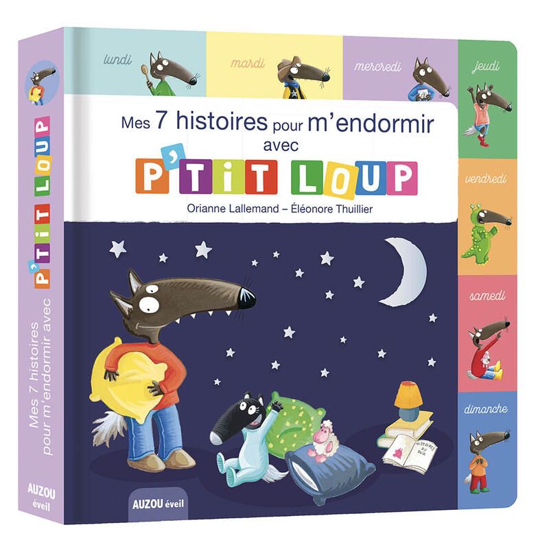 Mes 7 Histoires Pour Mendormir Avec Ptit Loup 24m - auzou editions