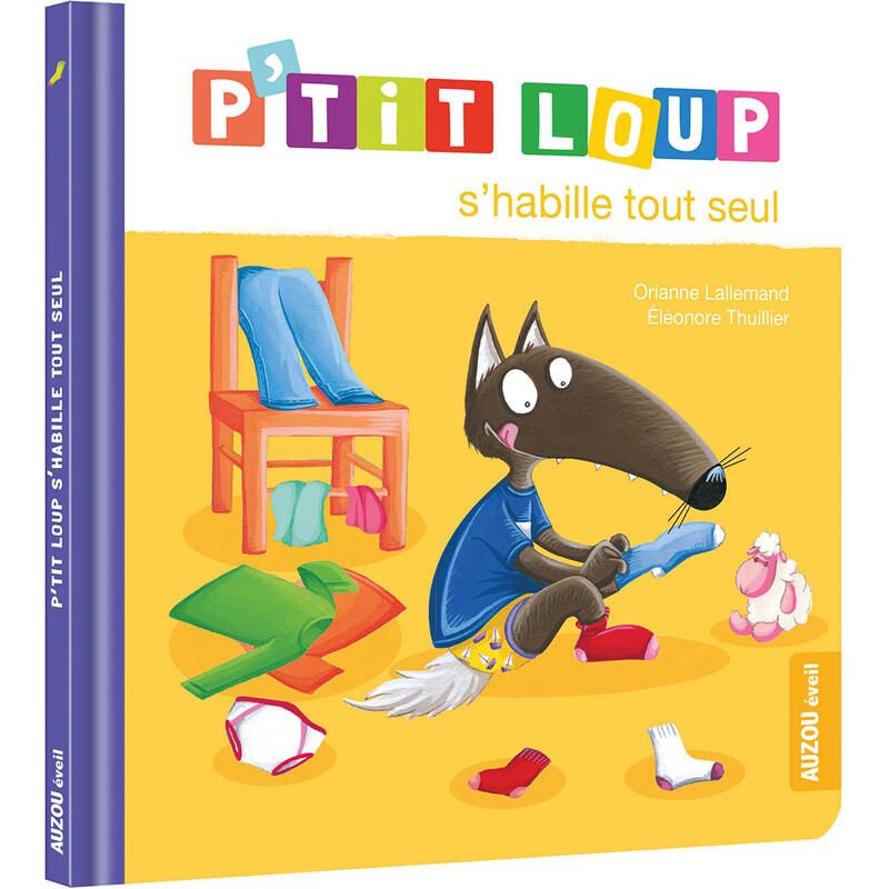 Ptit Loup Shabille Tout Seul 24m - auzou editions