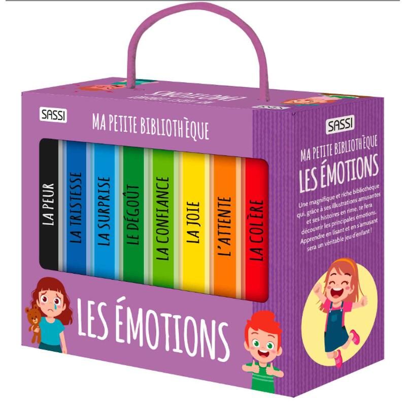  Ma petite bibliothèque Les émotions - sassi