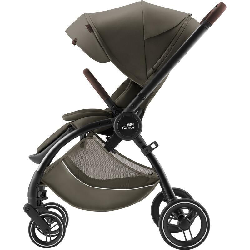 Poussette Trio Rio + Baby-safe Pro + Nacelle Rio Lux Urban Olive - britax rÖmer