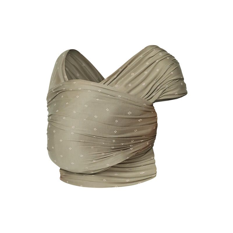 Écharpe de portage nouveau-né Aura Olive Diamonds - ergobaby