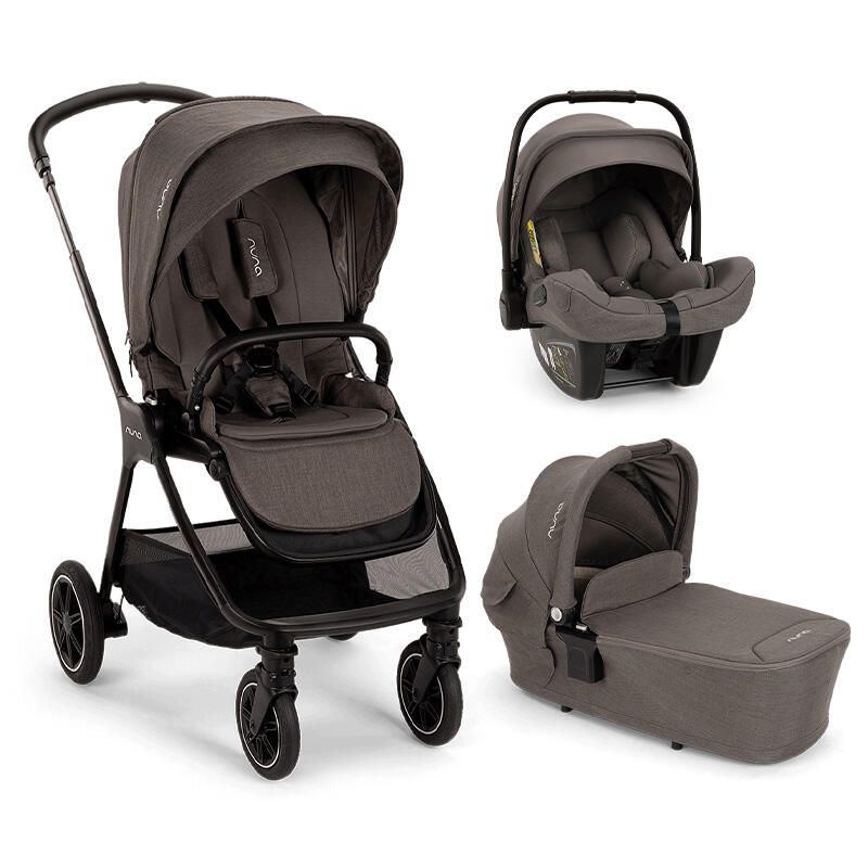 Poussette Trio Triv Next + Siège auto Pipa Next + Nacelle Lytl Thunder - nuna