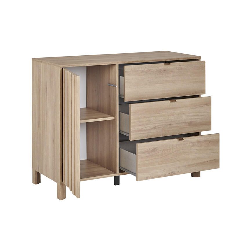 Commode 1 porte 3 tiroirs Calypso - galipette
