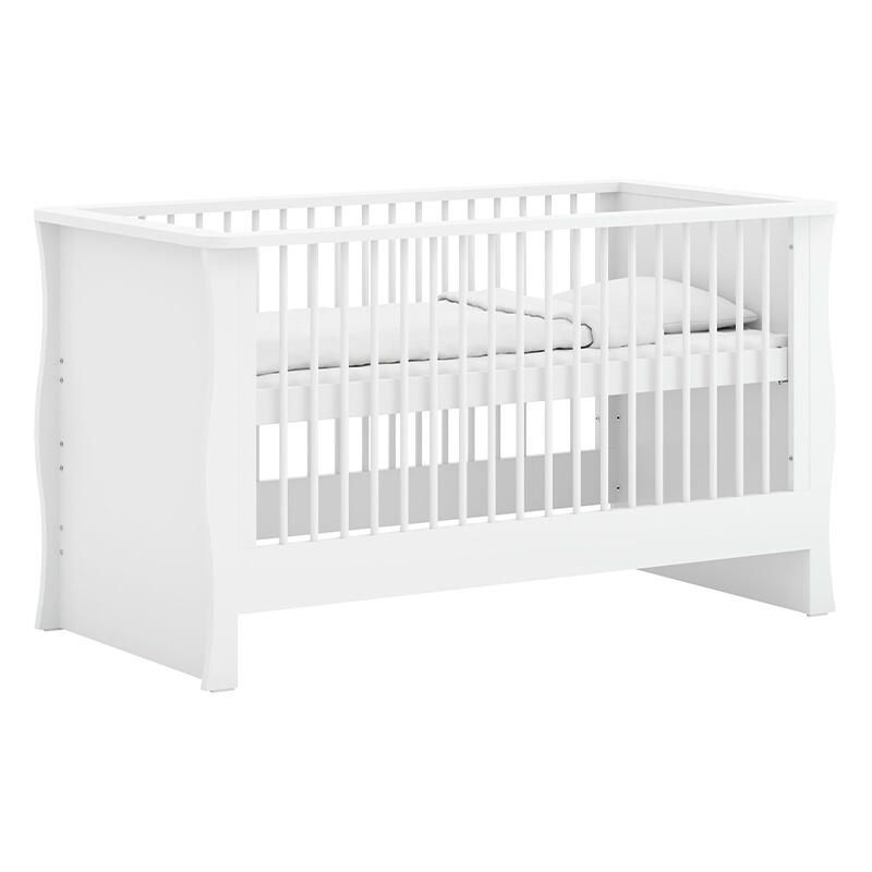 Lit bébé évolutif Veli 70x140cm Blanc - vox