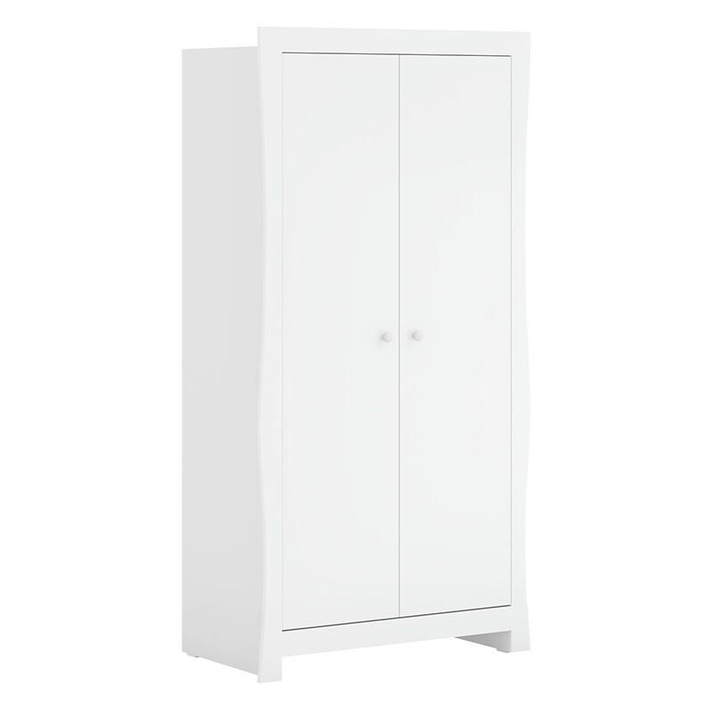 Armoire 2 portes Veli Blanc - vox