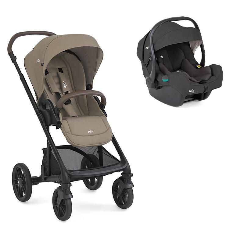 Poussette Duo Chrome 2 + Siège auto i-Gemm 3 Cashew - joie