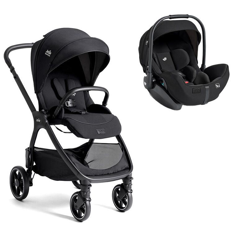 Poussette Duo Valora + Siège auto i-Level Pro Eclipse - joie