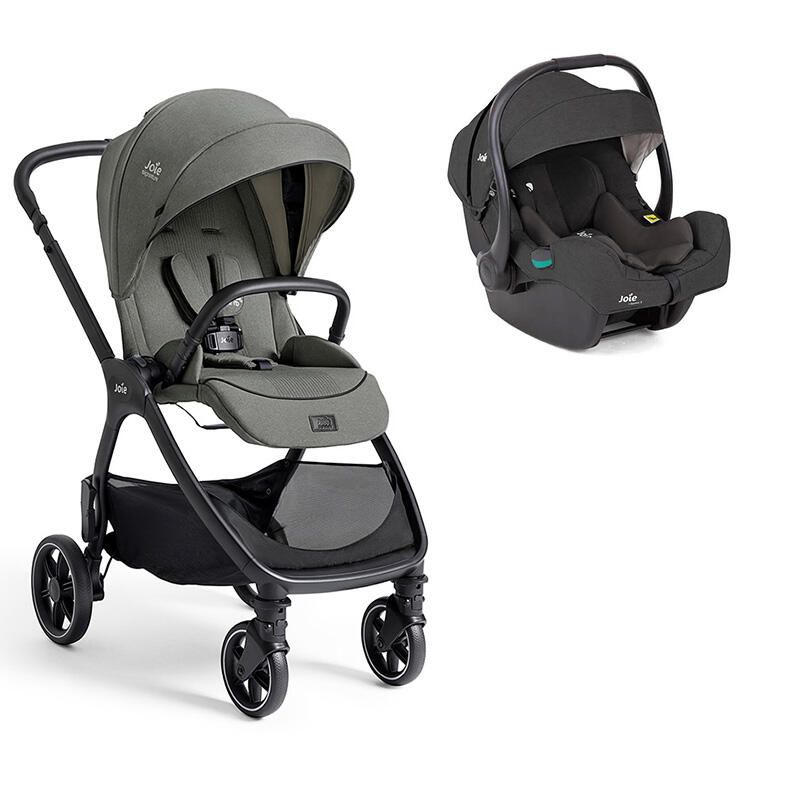 Poussette Duo Valora + Siège auto i-Gemm 3 Evergreen - joie