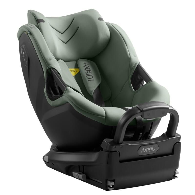 Siège auto 40-105cm Spinkid 2 Nordic Bloom Green - axkid