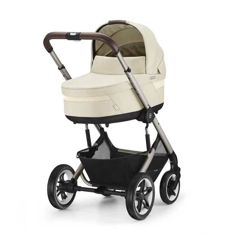 Nacelle Cot S Lux Gold Seashell Beige - cybex