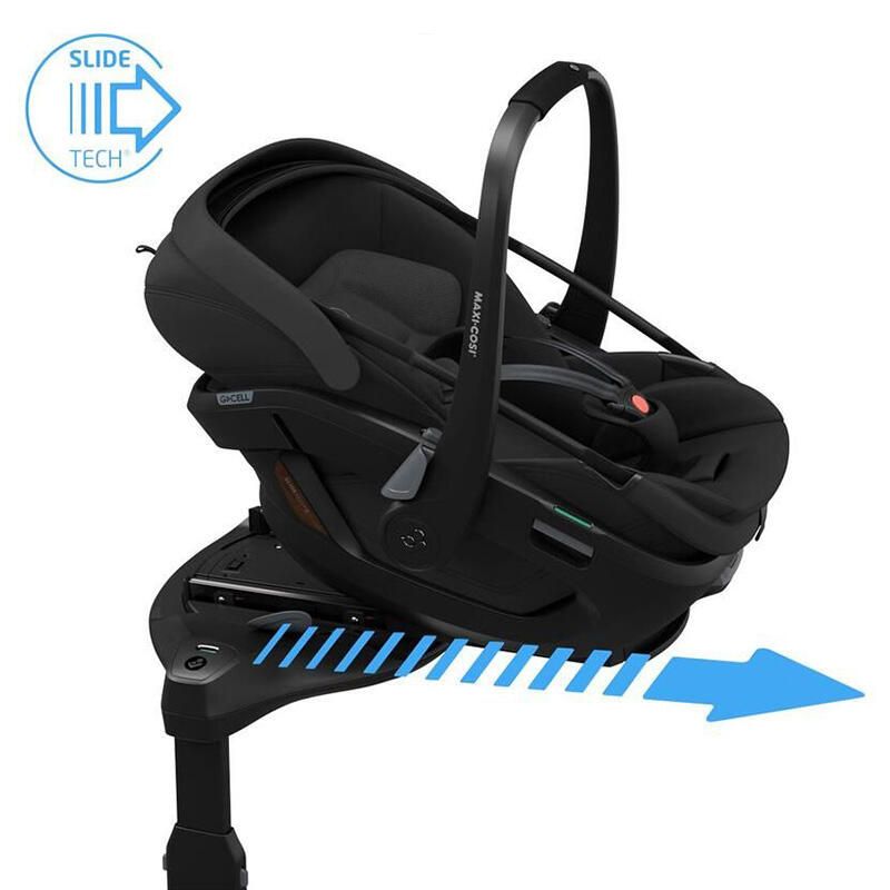 Siège auto 40-87cm Coral Slide Pro Onyx Black - maxi cosi