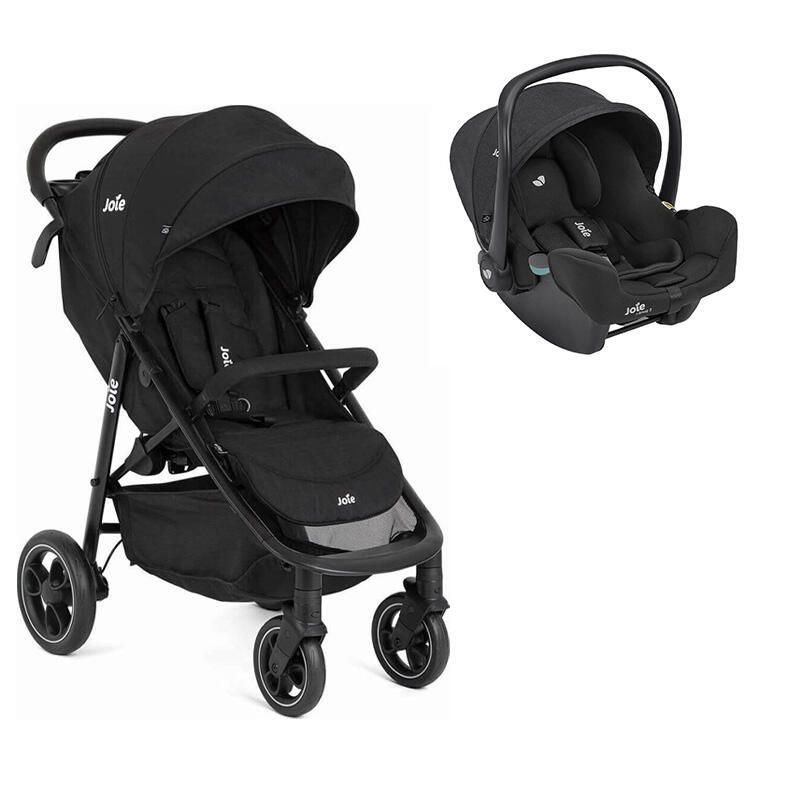 Poussette Duo Litetrax + Siège auto i-Snug 2 Shale - joie